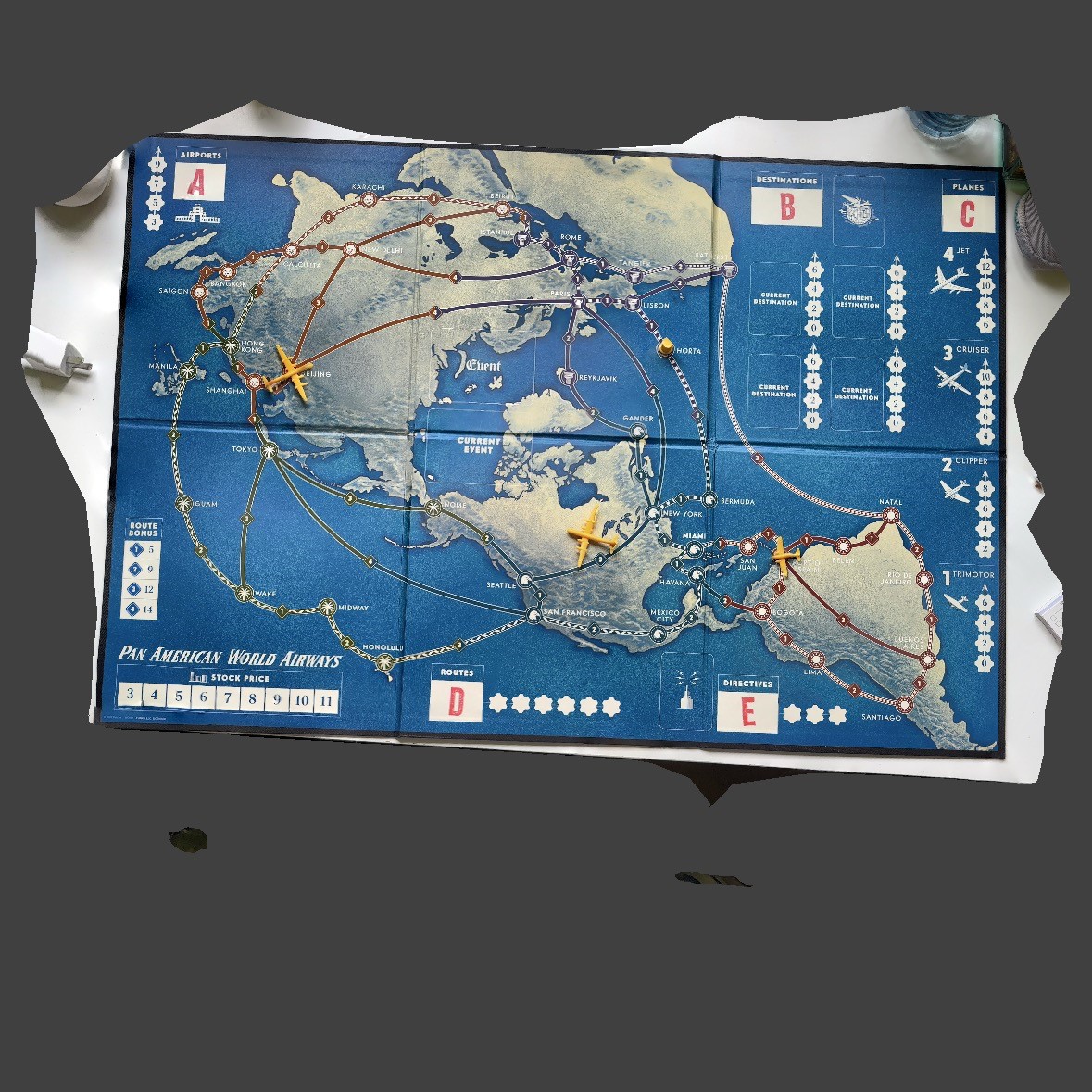 My original Final Design idea was to present the theme of “travel” in a different way, because I like travelling and I would like to define myself by my travels, so I found a map from a board game and wanted to scan it. But I gave up on it because of its almost non-thickness and the difficulty of sculpting so many details in Cinema4D or Meshmixer.